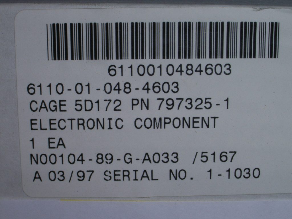 CIRCUIT CARD ASSY P/N 797325-2 - Sam's Air Pack